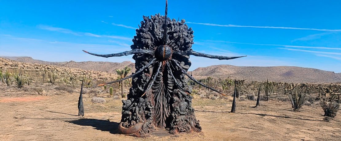 Misteriosa estatua en el desierto apunta a revelación en The Game Awards