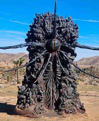 Misteriosa estatua en el desierto apunta a revelación en The Game Awards